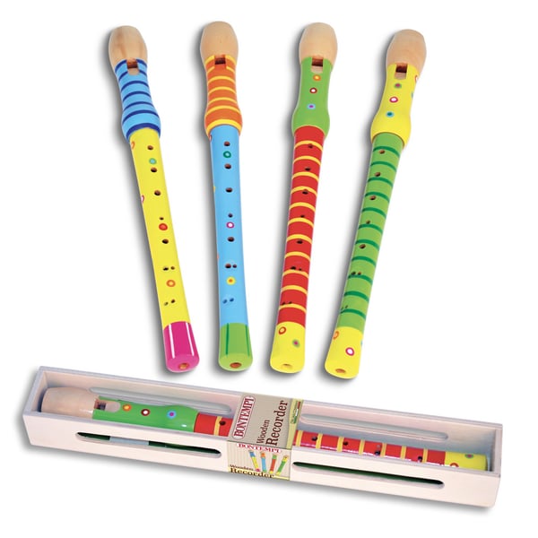 Bontempi Wooden Recorder Barokki Sopraano/Diskantti