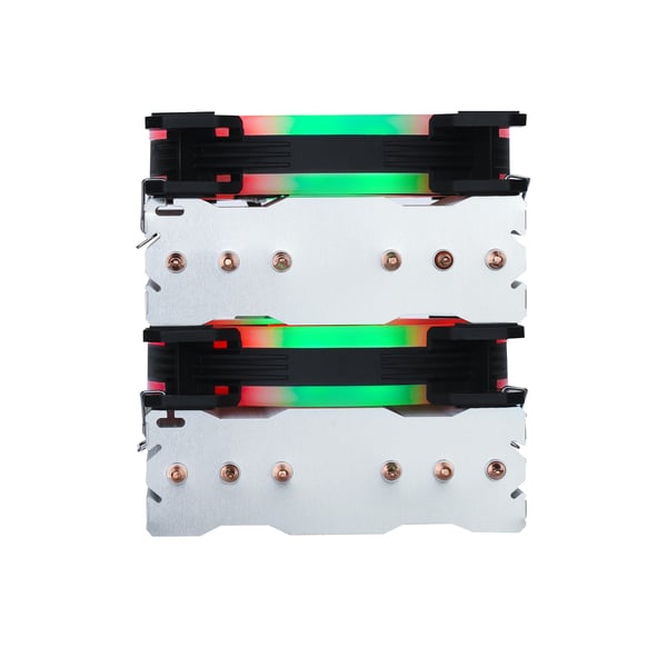 Gelid Solutions CC-GLACIER-01-A Tietokoneen jäähdytysjärjestelmä Suoritin Jäähdytin 12 cm Musta