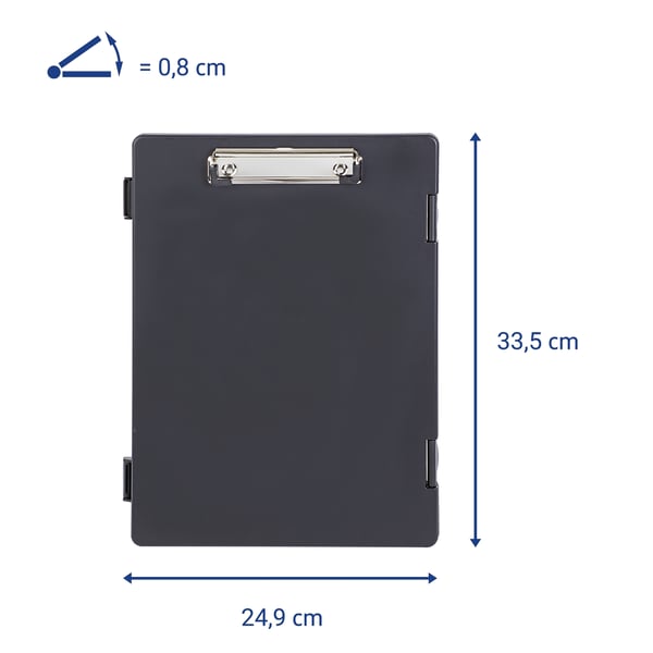 MAUL 2349290 opslagstavle A4 Plast Sort