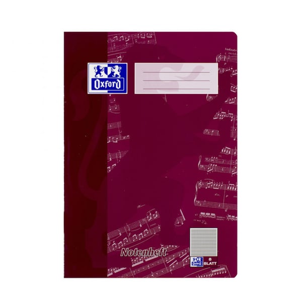 Oxford 100050399 blok og notesblok A4 Grøn