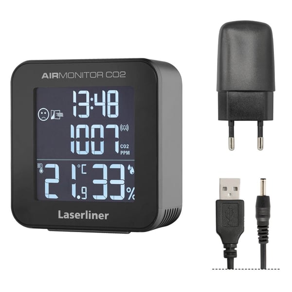 Laserliner 082.427A gas detektor Kuldioxid (CO2)