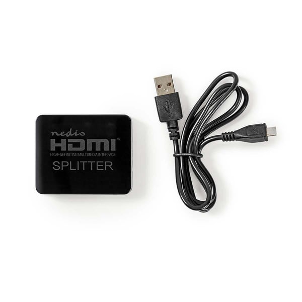 Nedis VSPL34002BK bilddelare HDMI 2x HDMI