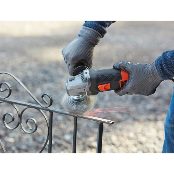 Miniatyrbillede 6 af 7: Black & Decker BEG220K-QS vinkelsliber 12,5 cm 12000 rpm 900 W