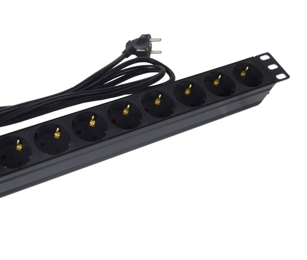 Phasak BNS 3518 ylijännitesuoja Musta 8 AC-pistorasia(a) 250 V 1,5 m