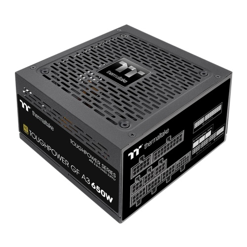 Miniatyrbild 1 av 6: Thermaltake TOUGHPOWER GF A3 strömförsörjningsenheter 650 W 24-pin ATX ATX Svart