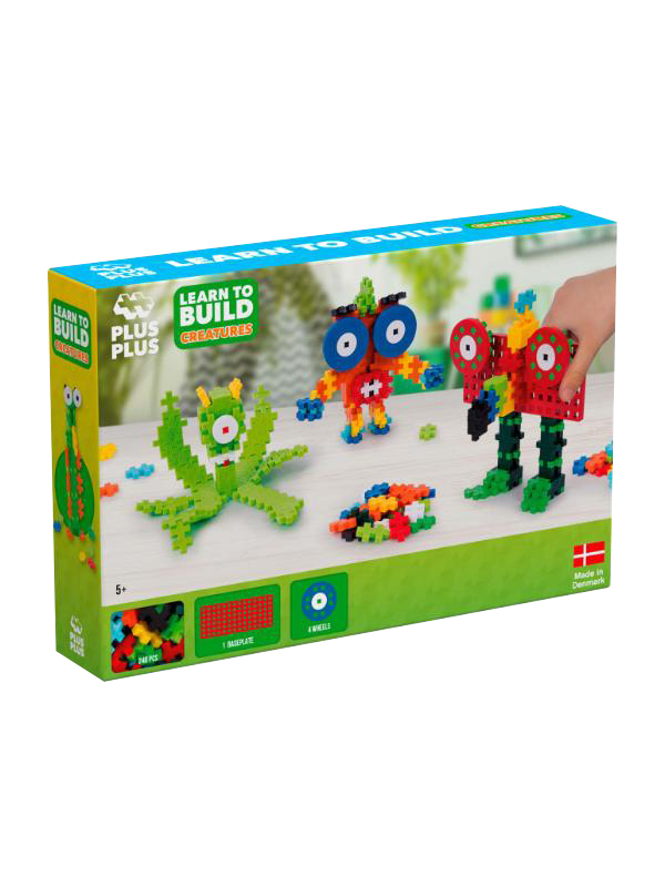 Miniatyrbillede 1 af 6: Plus-Plus Learn to Build Creatures