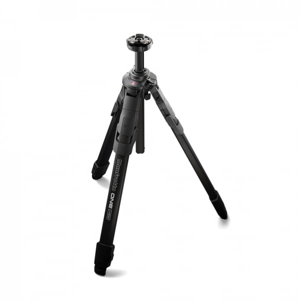 Manfrotto ONE Alu Hybrid Tripod kamerastativ Digital-/filmkameraer 3 ben Sort