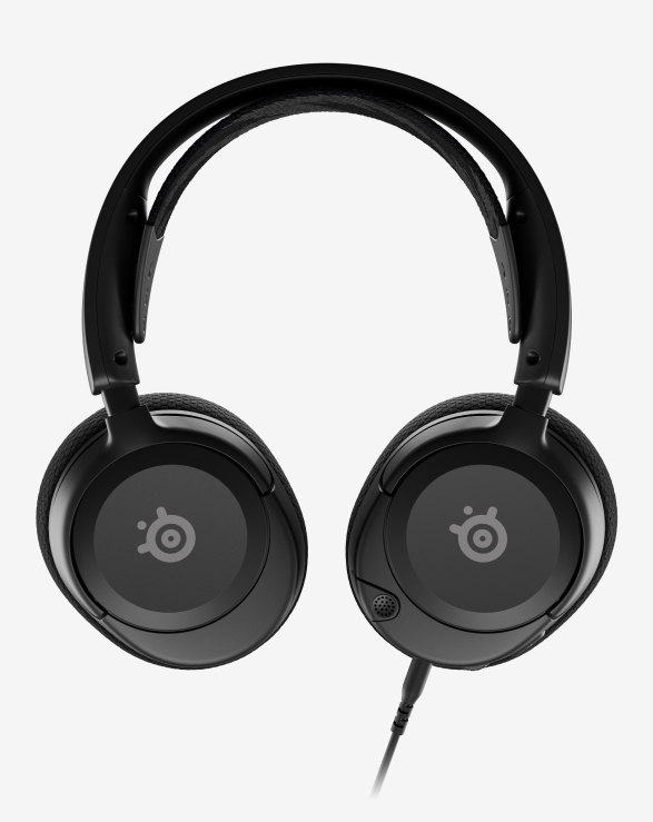 Steelseries Arctis Nova 1 Headset Ledningsført Spil Sort