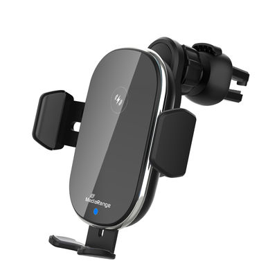 Miniatyrbillede 1 af 8: MediaRange MRMA117 oplader til mobil enhed Smartphone Sort Trådløs opladning Hurtig opladning Automatisk