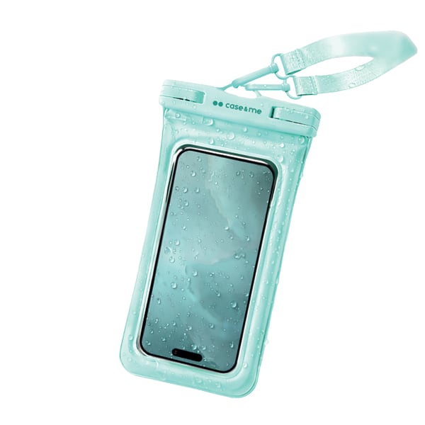 Miniatyrbillede 1 af 2: Case & Me CMWATERFLOATAQG mobiltelefon etui 18,3 cm (7.2") Lommeetui Mintfarve