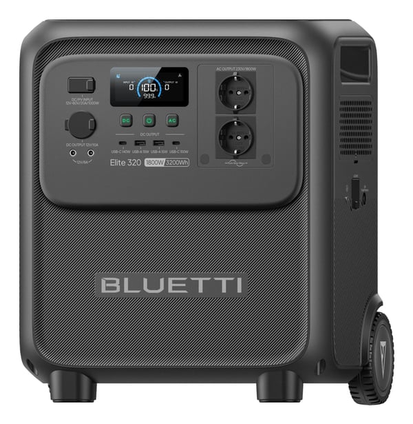 Bluetti Elite 320 bärbar kraftstation 9 Litiumjärnfosfat (LiFePo4) 1800 W 34 kg