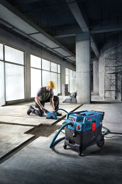 Pikkukuva 3 / 14: Bosch GAS 12-40 MA Professional 40 L Sylinteripölynimuri Kuiva ja märkä 1200 W Yhdistelmä