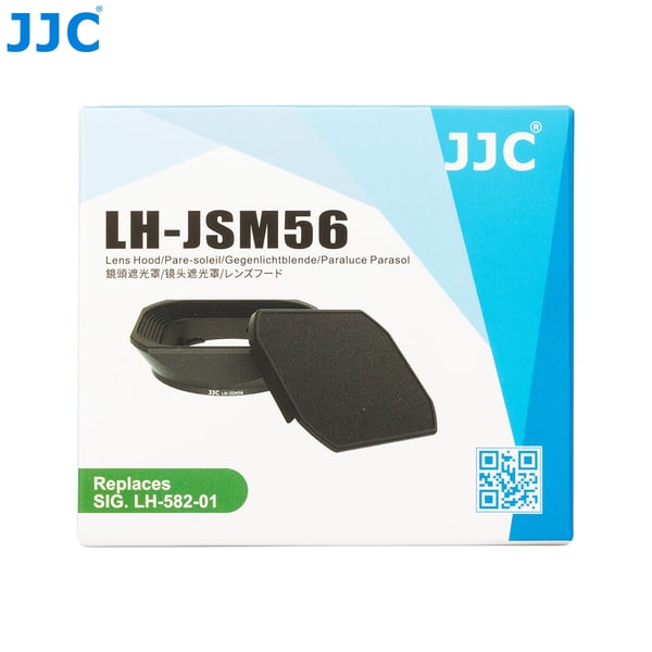 Pikkukuva 10 / 14: JJC LH-JSM56 objektiivin suojus 5,6 cm Musta