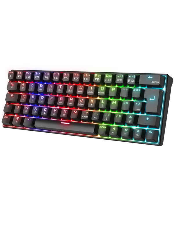Spirit of Gamer XPERT-K200 tangentbord Spela Bluetooth Svart