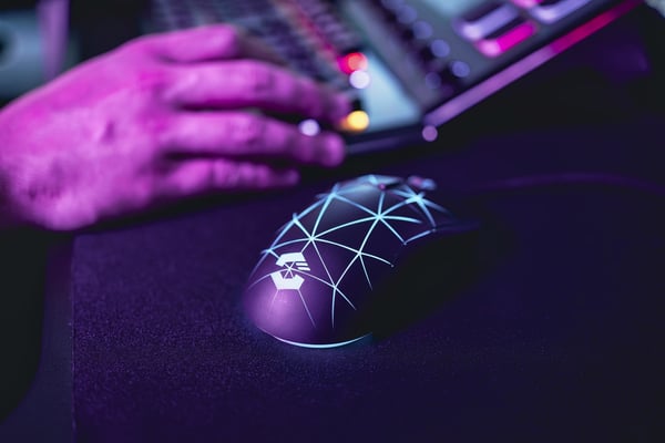 SPEEDLINK Gaming Mus CORAX USB sort detail - Mus - 3.200 dpi