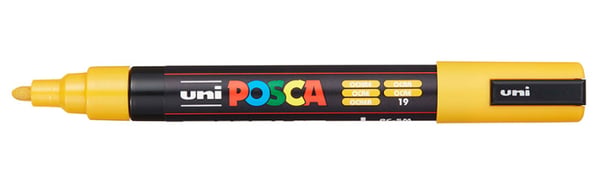 POSCA PC-5M Ockra 1 styck