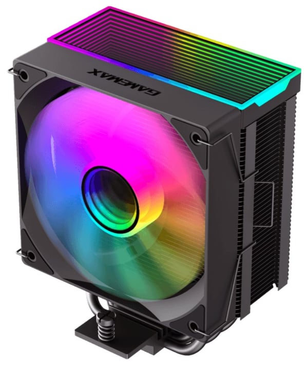 Miniatyrbild 6 av 10: GameMax SIGMA 550 INFINITY BK kylsystem för dator Processor Luftkylare 12 cm Svart 1 styck