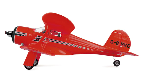 Amewi AMXFlight Beech D17s Dobbeltdækker 3D/6G RTF rød Gyro