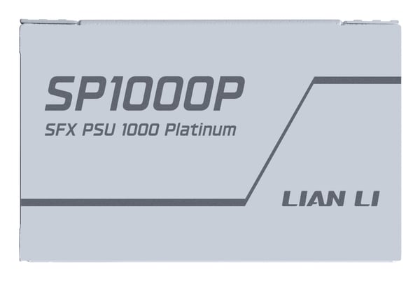 Lian Li SP Series Platinum 80 PLUS -virtalähde SFX täysin modulaarinen PCIe 5.1 ATX 3.1 (G9P.SP1000P.W000.EU)