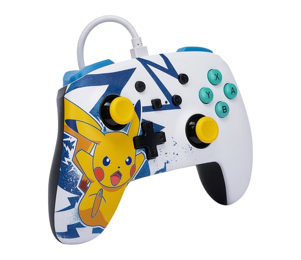 PowerA NSGP0041-01 spil-controller Flerfarvet USB Gamepad Analog/digital Nintendo Switch