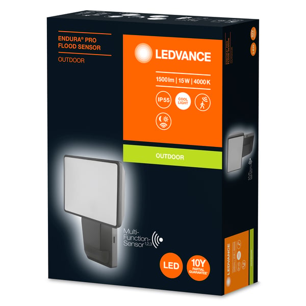 LEDVANCE ENDURA PRO FLOOD grafit 15 W LED