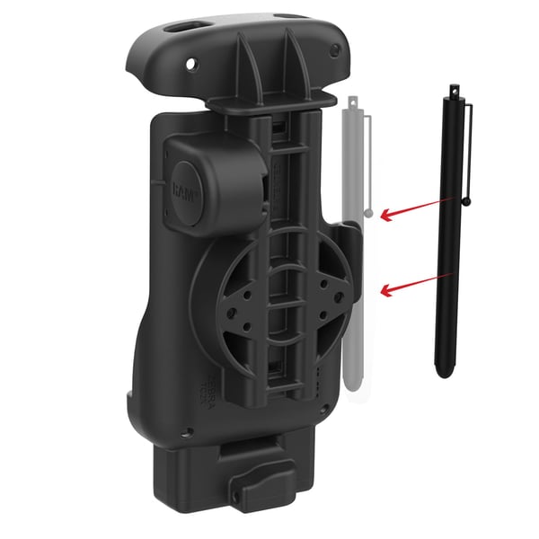 Miniatyrbillede 4 af 4: RAM Mounts RAM-HOL-ZE24U holder Passiv holder Mobiltelefon/Smartphone Sort