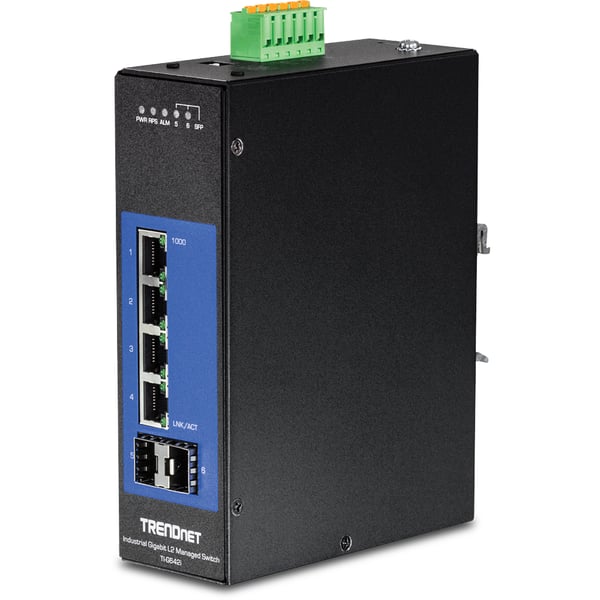 Trendnet TI-G642i Hallittu L2 Gigabit Ethernet (10/100/1000) Musta