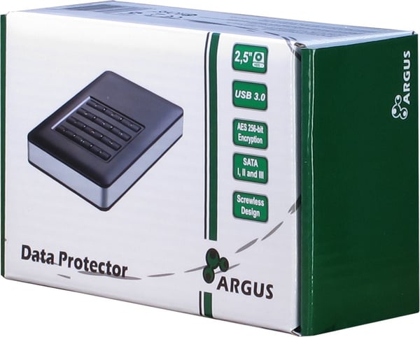 Pikkukuva 3 / 10: Inter-Tech GD-25LK01 HDD-kotelo Alumiini, Musta 2.5"