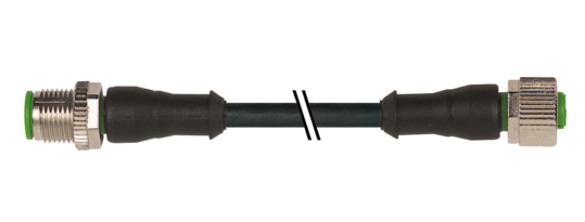 Murrelektronik 7000-40041-6550750 signalkabel 7,5 m Sort