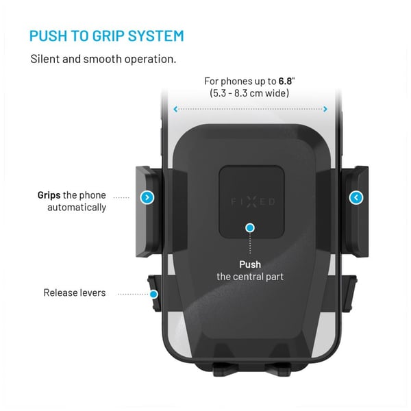 FIXED FIXICQ-V-BK holder Passiv holder Mobiltelefon/Smartphone Sort