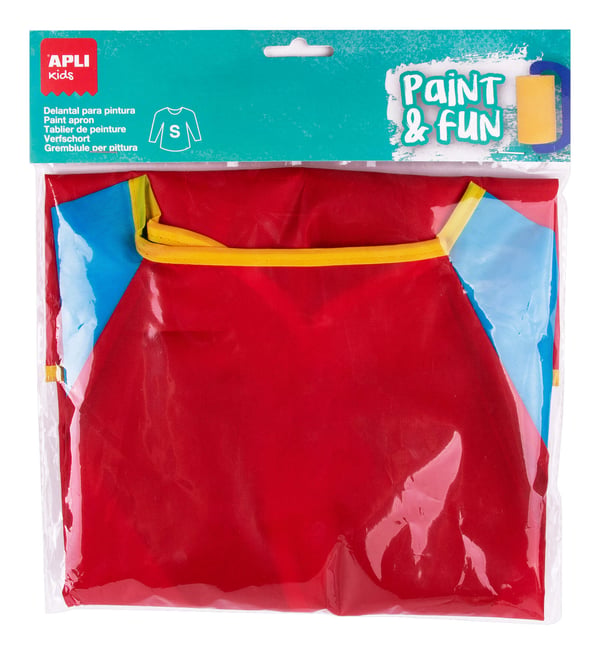 APLI Kids 18716 maalausesiliina Lapset Sininen, Punainen