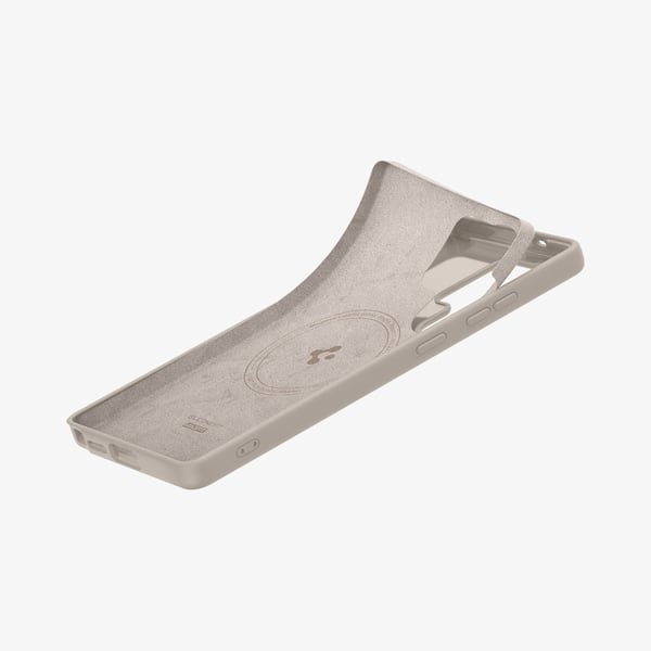 Spigen Silicone Fit (MagFit) matkapuhelimen suojakotelo 17,5 cm (6.9") Suojus Luonnollinen