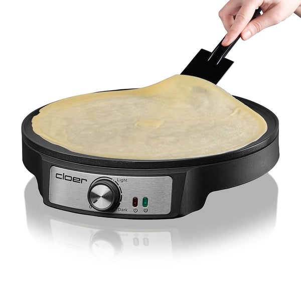 Miniatyrbild 6 av 7: Cloer 6620 crepejärn 1 crepe/-s 1200 W Svart, Rostfritt stål