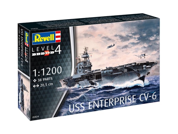 Revell 05824 skalamodel Model af skib Monteringssæt 1:1200