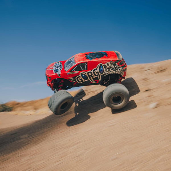 Miniatyrbillede 10 af 23: ARRMA Gorgon Mega 550 Radio-kontrolleret (RC) model Monster lasbil Elektrisk motor 1:10