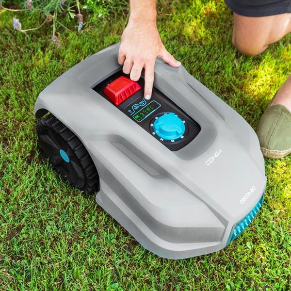 Cecotec 4479 Robottiruohonleikkuri Akku Musta, Harmaa