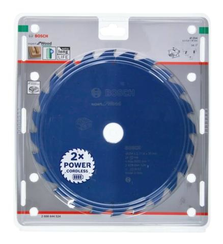 Bosch 2 608 644 524 pyörösahanterä 25,4 cm 1 kpl