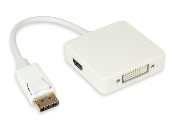 Jou Jye Computer AVC 191 USB grafisk adapter 1920 x 1200 pixel Hvid