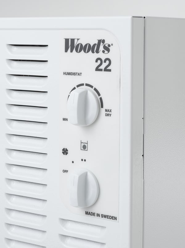 Wood's SW22FW 11,4 L 56 dB 145 W Hvid