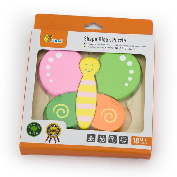 New Classic Toys 50170 puslespil Kontur puslespil 5 stk Dyr