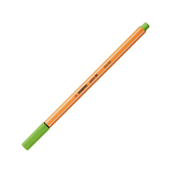 STABILO point 88 fineliner Grøn 1 stk