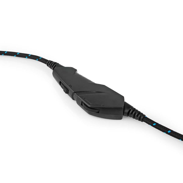Nedis GHST250BK kuulokkeet ja kuulokemikrofoni Langallinen Pääpanta Pelaaminen USB A-tyyppi Musta