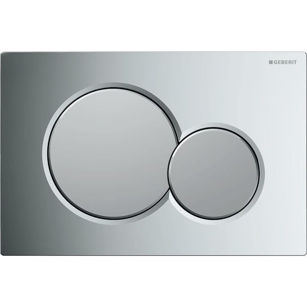 Geberit 115.770.KA.5 reservedel til toilet Skylleplade Krom