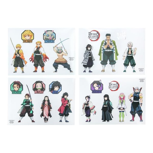 Paladone Demon Slayer koristetarra Vinyyli Monivärinen 22 kpl