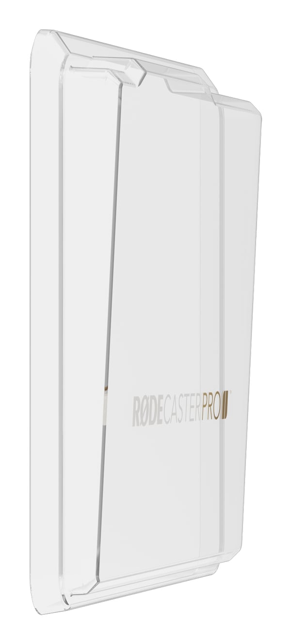 RØDE RCPIICOVER lydudstyr etui Lydmixer Cover Polykarbonat (PC) Transparent
