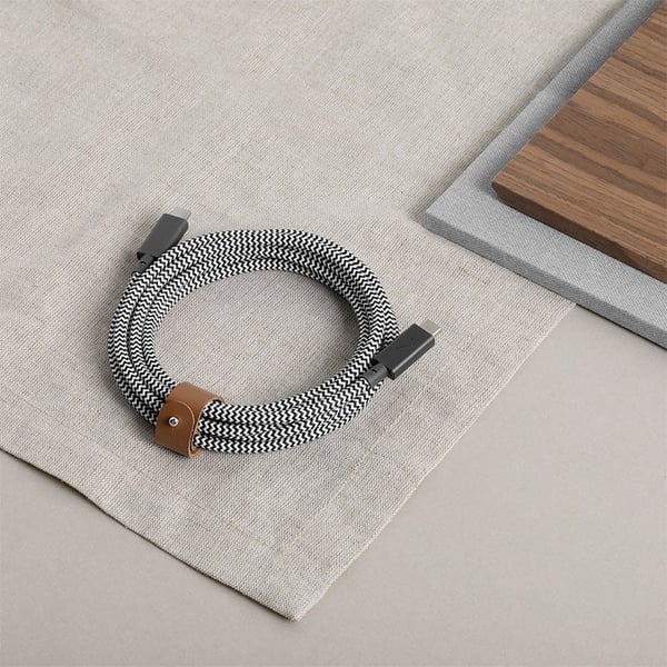 Native Union Belt USB-kabel USB 2.0 2,4 m USB C 0,48 Gbit/sek. 240 W Grøn