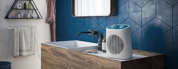 Olimpia Splendid Caldo Rock M inomhus Vit 2000 W Elektrisk värmefläkt