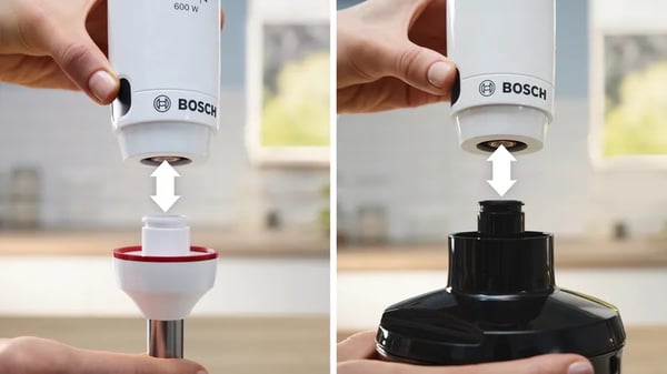 Miniatyrbillede 4 af 11: Bosch Serie 4 MSM4W221 blender 0,6 L Nedsænkning blender 600 W Hvid