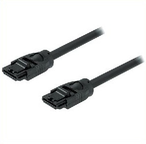 Tecline 0.5m eSATA SATA-kabel 0,5 m Sort Tecline 0.5m eSATA SATA-kabel 0,5 m Sort