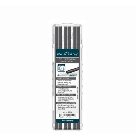 Miniatyrbillede 1 af 7: Pica-Marker 6030 blyantsstift 2B Sort